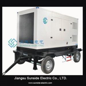 generator diesel diesel remorcă